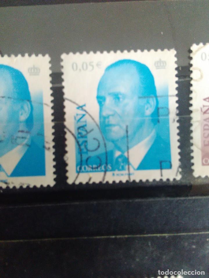Selos: EDIFIL 3858 VALOR FACIAL 0,05 EUROS DE LA SERIE B&Aacute;SICA DON JUAN CARLOS I. A&Ntilde;O 2002