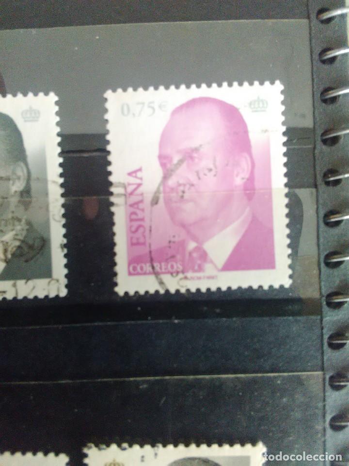 Selos: EDIFIL 3862 VALOR FACIAL 0,75 EUROS DE LA SERIE B&Aacute;SICA DON JUAN CARLOS I. A&Ntilde;O 2002