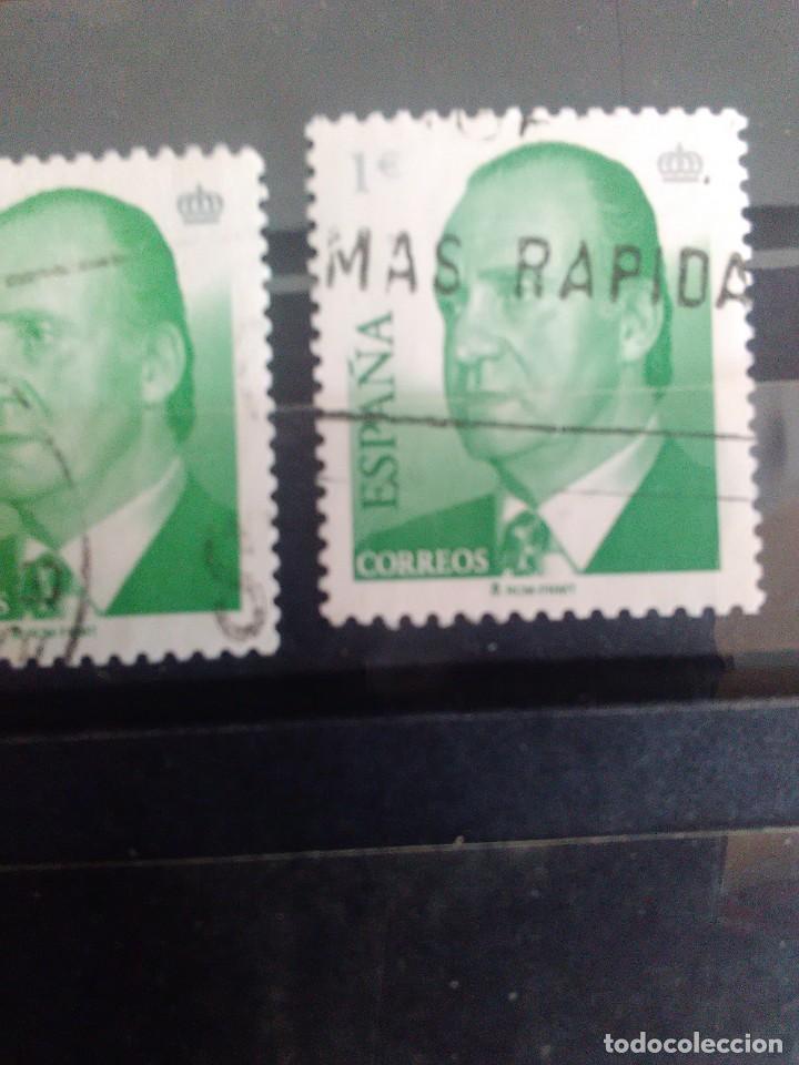Selos: EDIFIL 3863 VALOR FACIAL 1 EURO DE LA SERIE B&Aacute;SICA DON JUAN CARLOS I. A&Ntilde;O 2002