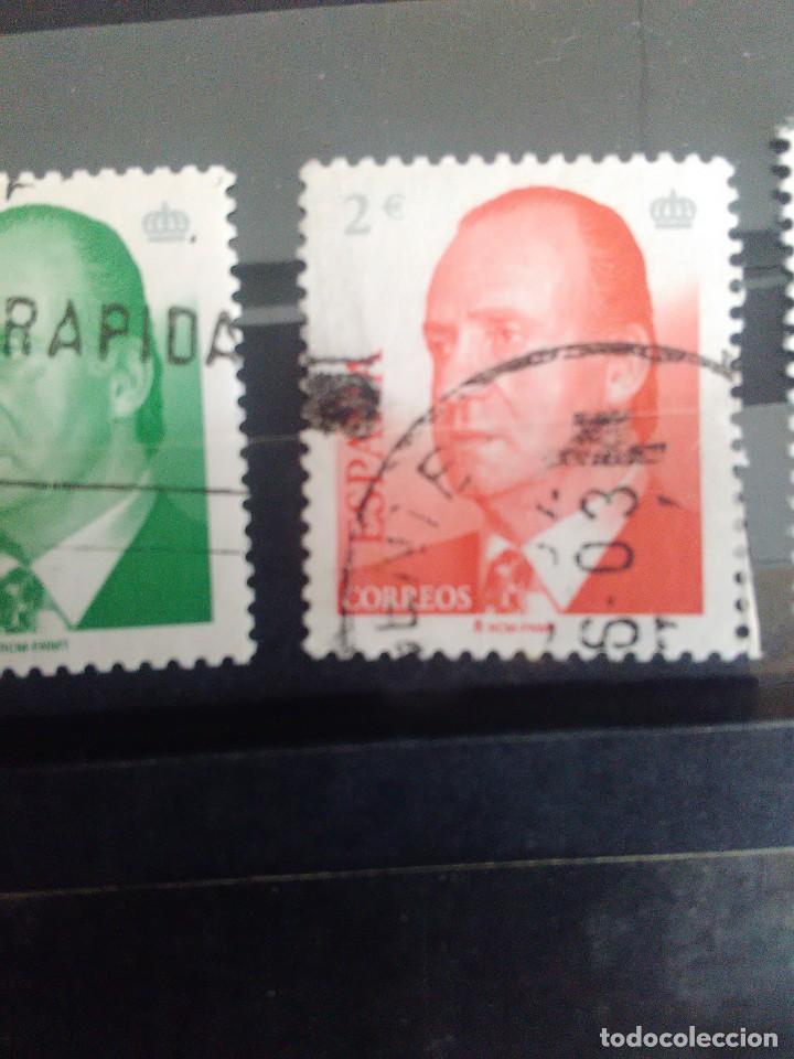Selos: EDIFIL 3864 VALOR FACIAL 2 EUROs DE LA SERIE B&Aacute;SICA DON JUAN CARLOS I. A&Ntilde;O 2002