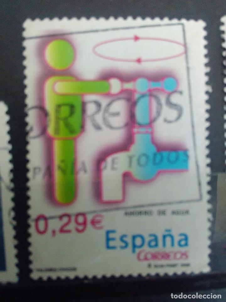 Selos: EDIFIL 4225 AHORRO DE AGUA, DE LA SERIE: VALORES C&Iacute;VICOS. A&Ntilde;O 2006