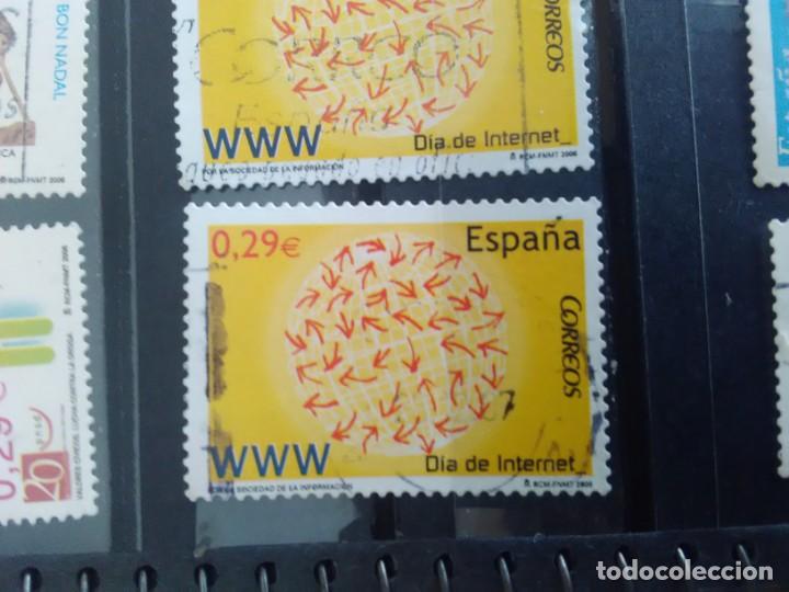 Selos: EDIFIL 4238 POR LA SOCIEDAD DE LA INFORMACI&Oacute;N, DE LA SERIE: DIA DE INTERNET. A&Ntilde;O 2006