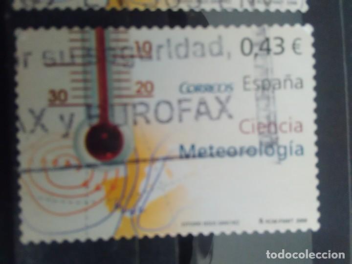 Selos: EDIFIL 4385 METEOROLOG&Iacute;A DE LA SERIE: CIENCIA. A&Ntilde;O 2008