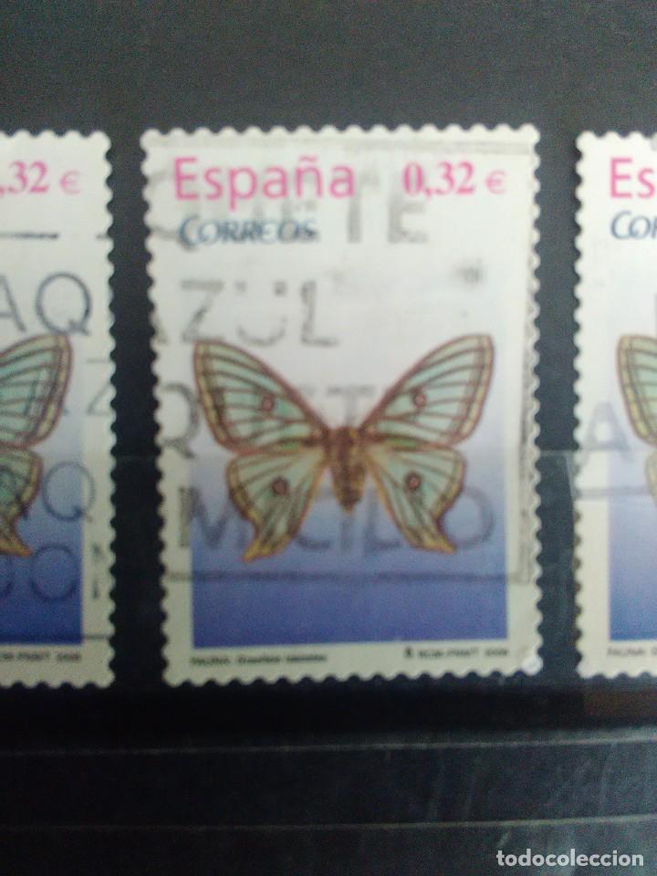 Briefmarken: EDIFIL 4464 MARIPOSA GRAELISIA ISABELAE DE LA SERIE: FAUNA. A&Ntilde;O 2009