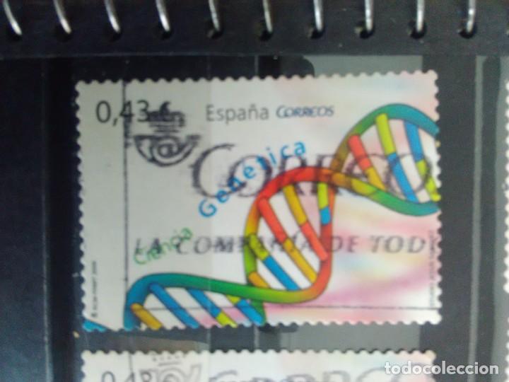 Briefmarken: EDIFIL 4456 GEN&Eacute;TICA, DE LA SERIE: CIENCIA. A&Ntilde;O 2009
