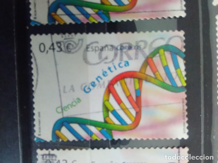 Briefmarken: EDIFIL 4456 GEN&Eacute;TICA, DE LA SERIE: CIENCIA. A&Ntilde;O 2009