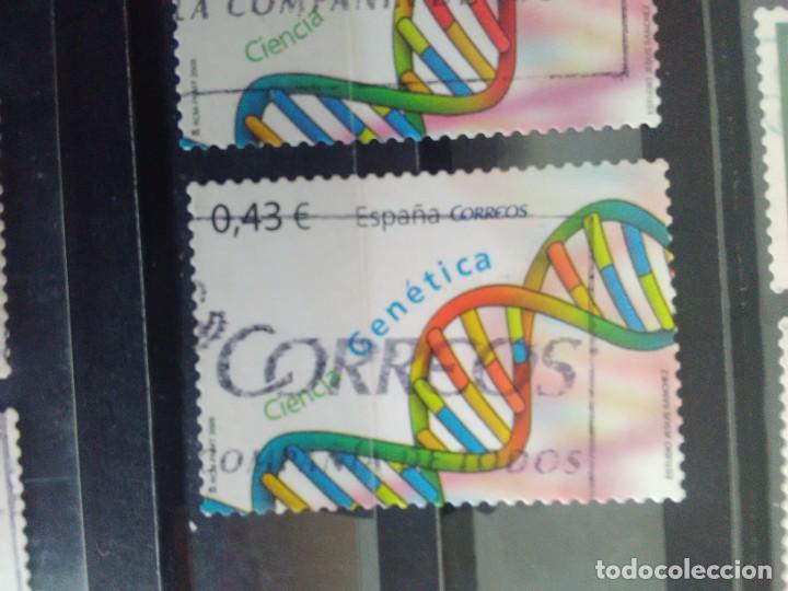 Briefmarken: EDIFIL 4456 GEN&Eacute;TICA, DE LA SERIE: CIENCIA. A&Ntilde;O 2009