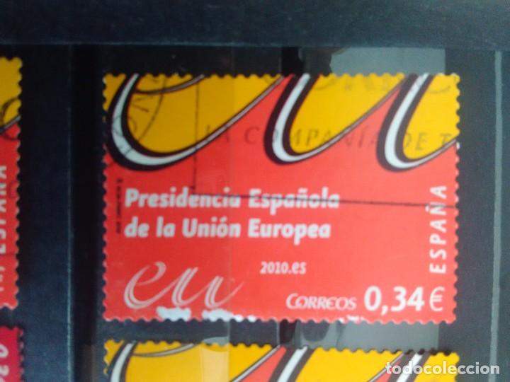 Briefmarken: EDIFIL 4547 PRESIDENCIA ESPA&Ntilde;OLA DE LA UNI&Oacute;N EUROPEA. A&Ntilde;O 2010