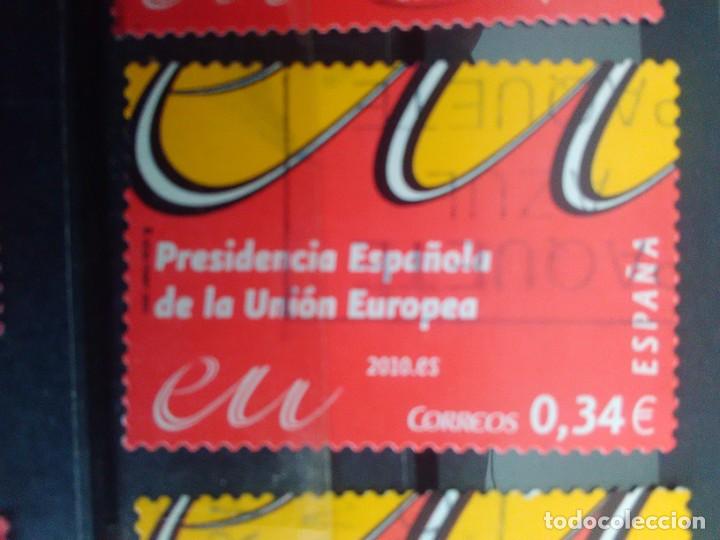 Briefmarken: EDIFIL 4547 PRESIDENCIA ESPA&Ntilde;OLA DE LA UNI&Oacute;N EUROPEA. A&Ntilde;O 2010