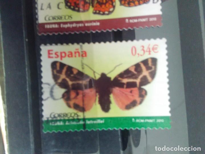 Briefmarken: EDIFIL 4533 MARIPOSA,  ARTIMELIA LATREILLEL, DE LA SERIE: FAUNA. A&Ntilde;O 2010