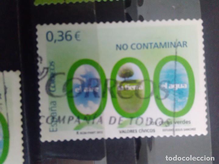 Briefmarken: EDIFIL 4696 NO CONTAMINAR, DE LA SERIE: VALORES C&Iacute;VICOS. A&Ntilde;O 2012