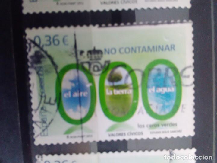 Briefmarken: EDIFIL 4696 NO CONTAMINAR, DE LA SERIE: VALORES C&Iacute;VICOS. A&Ntilde;O 2012