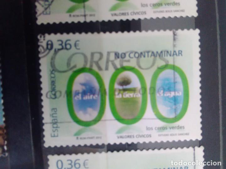 Briefmarken: EDIFIL 4696 NO CONTAMINAR, DE LA SERIE: VALORES C&Iacute;VICOS. A&Ntilde;O 2012