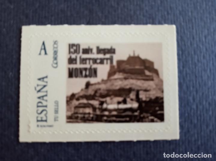 Briefmarken: Tu sello -150 aniv.del ferrocarril monzon