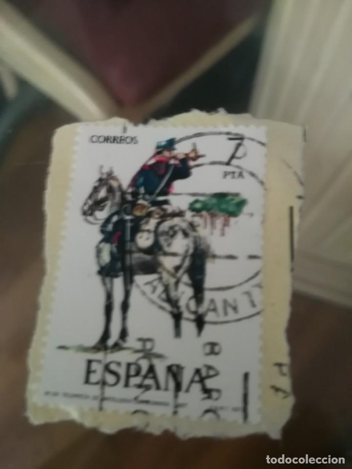 Sellos: Sello trompeta de artilleria