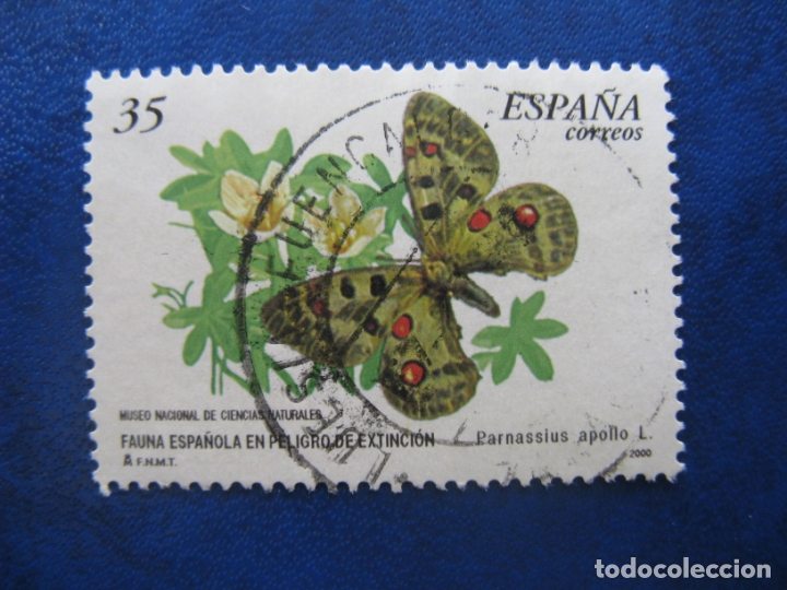 Briefmarken: 2000 fauna en peligro de extincion, edifil 3694