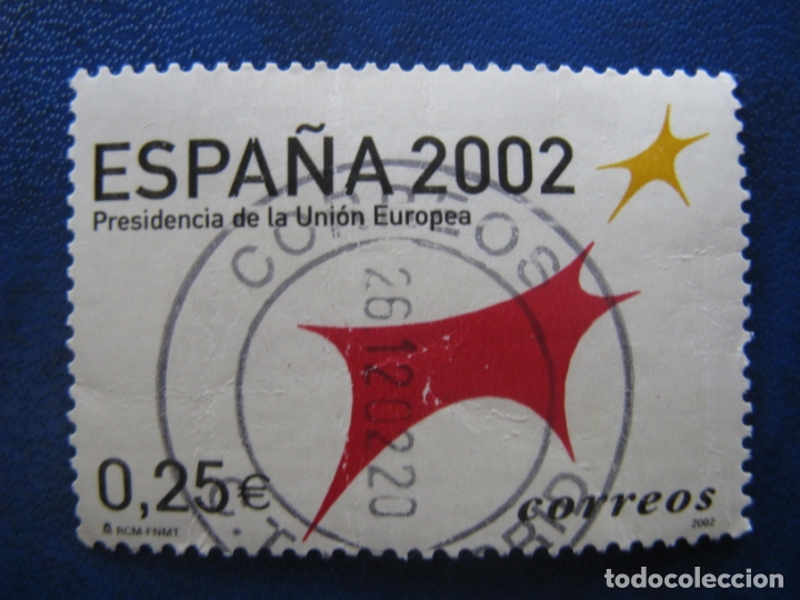 Briefmarken: 2002 presidencia de la union europea, edifil 3865