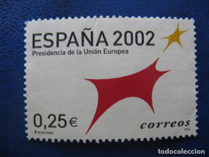 Briefmarken: 2002 presidencia de la union europea, edifil 3865