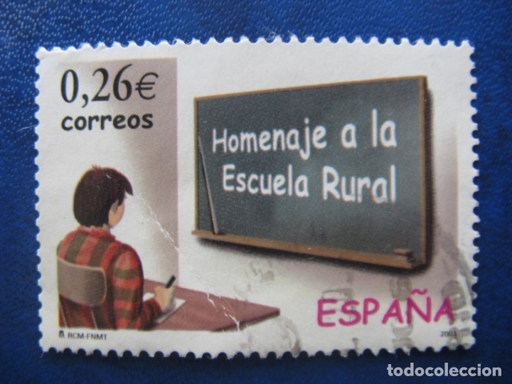 Briefmarken: 2003 homenaje a la escuela rural, edifil 3978