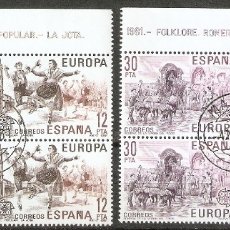 Sellos: ESPAÑA. 1981. EDIFIL 2615,2616. FIJASELLOS