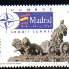 Sellos: ESPAÑA. AÑO 1997.- CUMBRE DE LA OTAN, SERIE COMPLETA EN NUEVO. Lote 181935462