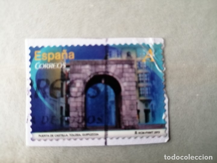 Stamps: EDIFIL 4769, A&Ntilde;O 2013, PUERTA DE CASTILLA- TOLOSA - GUIP&Uacute;ZCOA