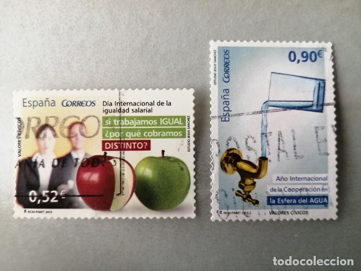 Stamps: EDIFIL 4776 Y 4777, A&Ntilde;O 2013, SERIE: VALORES C&Iacute;VICOS