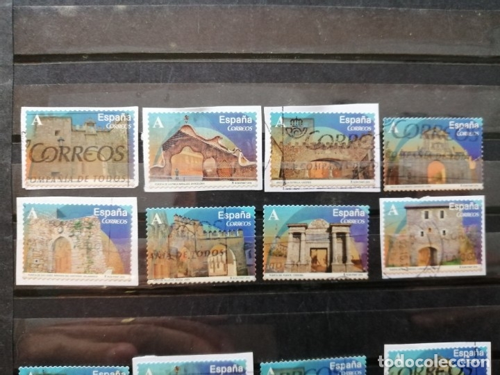 Briefmarken: EDIFIL 4838 A 4845, A&Ntilde;O 2014, SERIE:ARCOS Y PUERTAS MONUMENTALES.