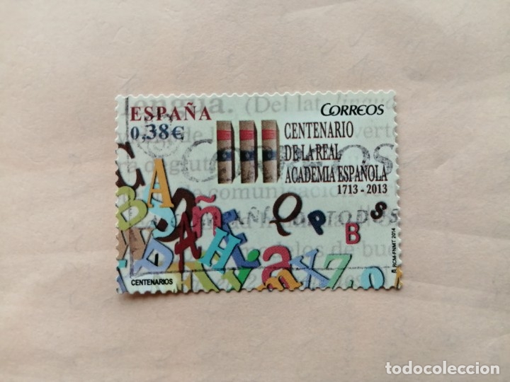 Stamps: EDIFIL 4847 - III CENTENARIO DE LA REAL ACADEMIA ESPA&Ntilde;OLA - SERIE: CENTENARIOS.