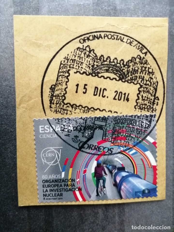 Stamps: EDIFIL 4849 - A&Ntilde;O 2014, CIENCIA - SERIE: INVESTIGACI&Oacute;N NUCLEAR - MATASELLO IDENTICATIVO.