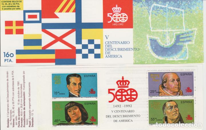 Sellos: 1991.- . V centenario del Descubrimiento de Am&eacute;rica. Carn&eacute;