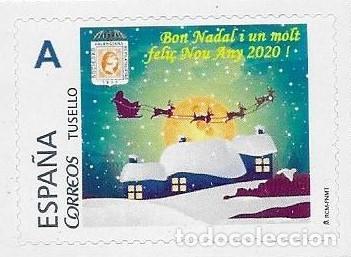 Briefmarken: TU SELLO** BON NADAL 2019, DE LA SOCIEDADAD VALENCIANA DE FILATELISTAS