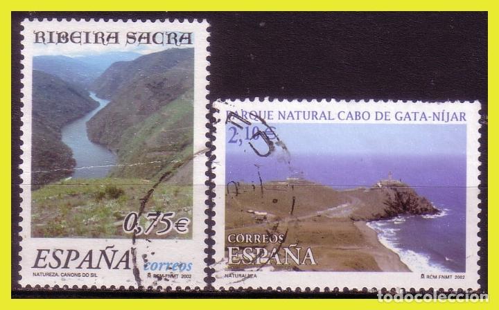 Briefmarken: 2002 Naturaleza, EDIFIL n&ordm; 3884 y 3885 (o)