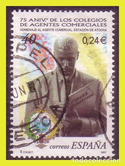 Briefmarken: 2001 75 Aniv&ordm; Colegios Agentes Comerciales, EDIFIL n&ordm; 3776 (o)
