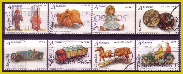Stamps: 2006 Juguetes, EDIFIL n&ordm; 4199 a 4206 (o)