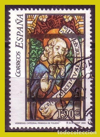 Stamps: 2004 Vidrieras de la catedral de Toledo, EDIFIL n&ordm; SH4132 (o)