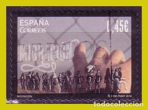 Briefmarken: 2016 Migraci&oacute;n, EDIFIL n&ordm; 5031 (o)