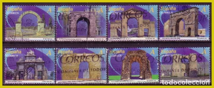 Briefmarken: 2013 Arcos y Puertas Monumentales, EDIFIL n&ordm; 4763 a 4730 (o)