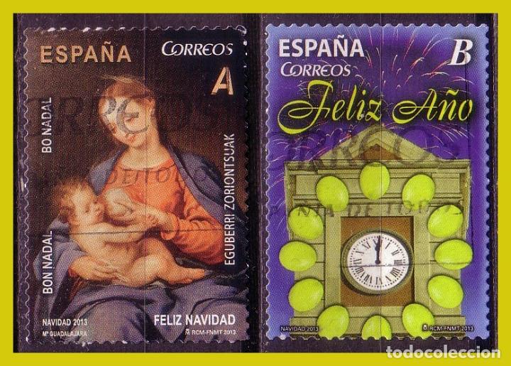 Briefmarken: 2013 Navidad, EDIFIL n&ordm; 4830 y 4831 (o)