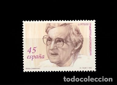 Sellos: 3241 MUJERES FAMOSAS. MARIA ZAMBRANO