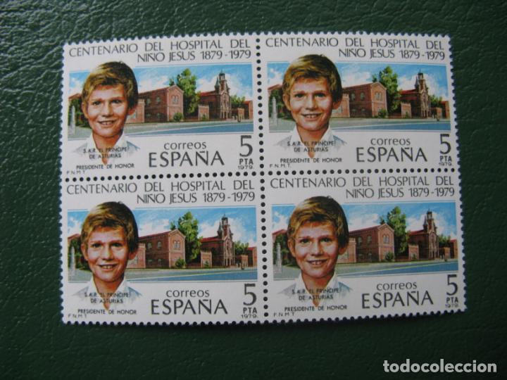 Sellos: +1979, centenario hospital del ni&ntilde;o jesus, edifil 2548