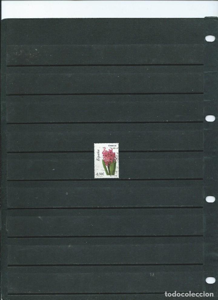 Briefmarken: SELLO EN USADO DE LA SERIE DE FLORA Y FAUNA DEL JACINTO DEL A&Ntilde;O 2007