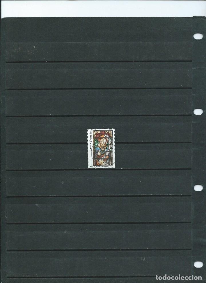 Briefmarken: SELLO EN USADO DE LA VIDRIERA DE LA CATEDRAL DE TOLEDO DEL A&Ntilde;O 2005