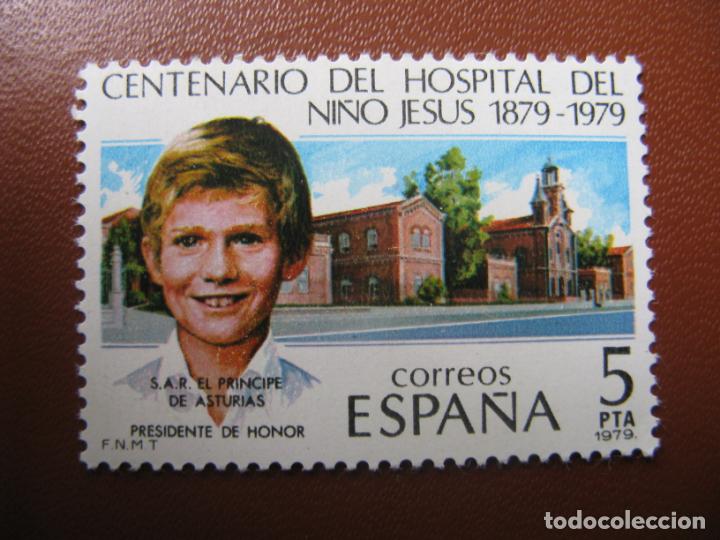 Sellos: 1979, centenario hospital del ni&ntilde;o jesus, edifil 2548