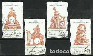 Briefmarken: A&Ntilde;O 2004.- PATRIMONIO NACIONAL DE RELOJES.- COMPLETA.-EDIFIL 4071A-71D