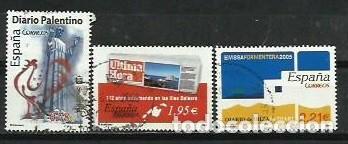 Briefmarken: A&Ntilde;O 2005.- DIARIOS CENTENARIOS.-COMPLETA.-EDIFIL 4165-67