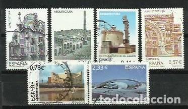 Briefmarken: A&Ntilde;O 2006.- ARQUITECTURA.- COMPLETA.- EDIFIL 4243-48