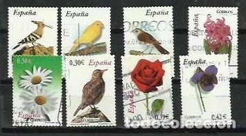 Briefmarken: A&Ntilde;O 2007.- FLORA Y FAUNA.- COMPLETA.-EDIFIL 4300-4307
