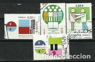 Briefmarken: A&Ntilde;O 2007.- VALORES C&Iacute;VICOS.-COMPLETA.-EDIFIL4333-36
