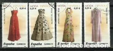 Briefmarken: A&Ntilde;O 2008.-MODA ESPA&Ntilde;OLA.-COMPLETA.-EDIFIL 4441A-41D